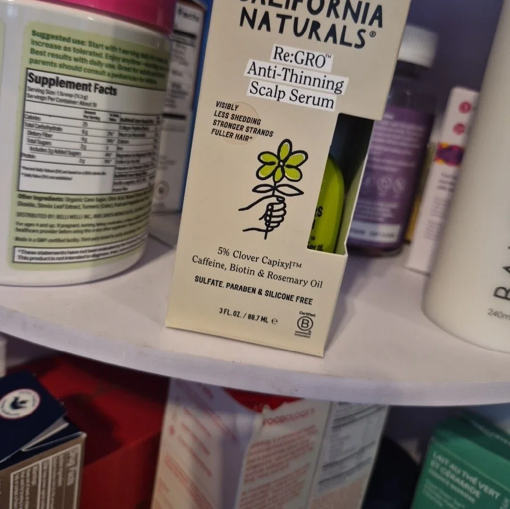 Re:GROW Anti-Thinning Scalp Serum - California Naturals Nwt